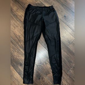 Torrid 0 leather front leggings